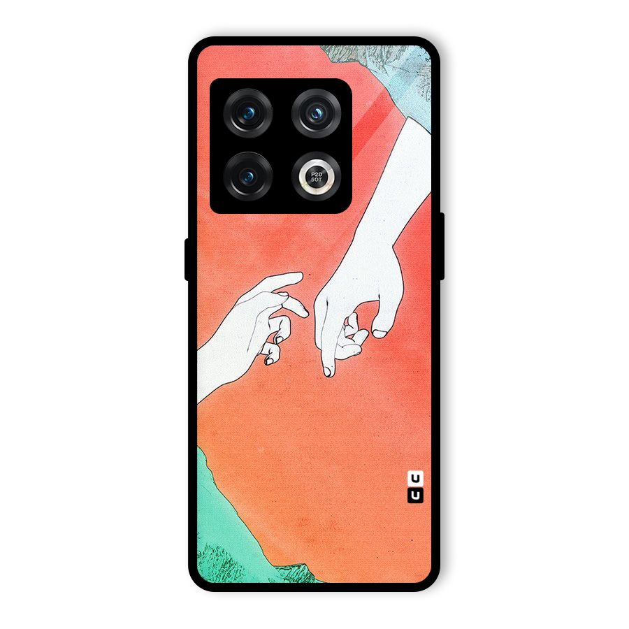 Hand Paint Drawing Glass Back Case for OnePlus 10 Pro 5G