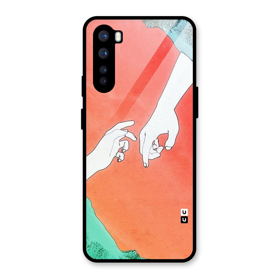 Hand Paint Drawing Glass Back Case for OnePlus Nord