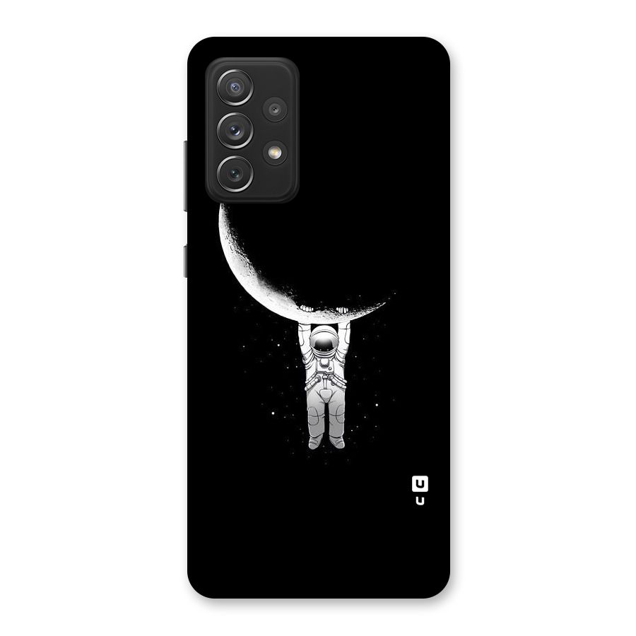 Hanging Astronaut Back Case for Galaxy A72