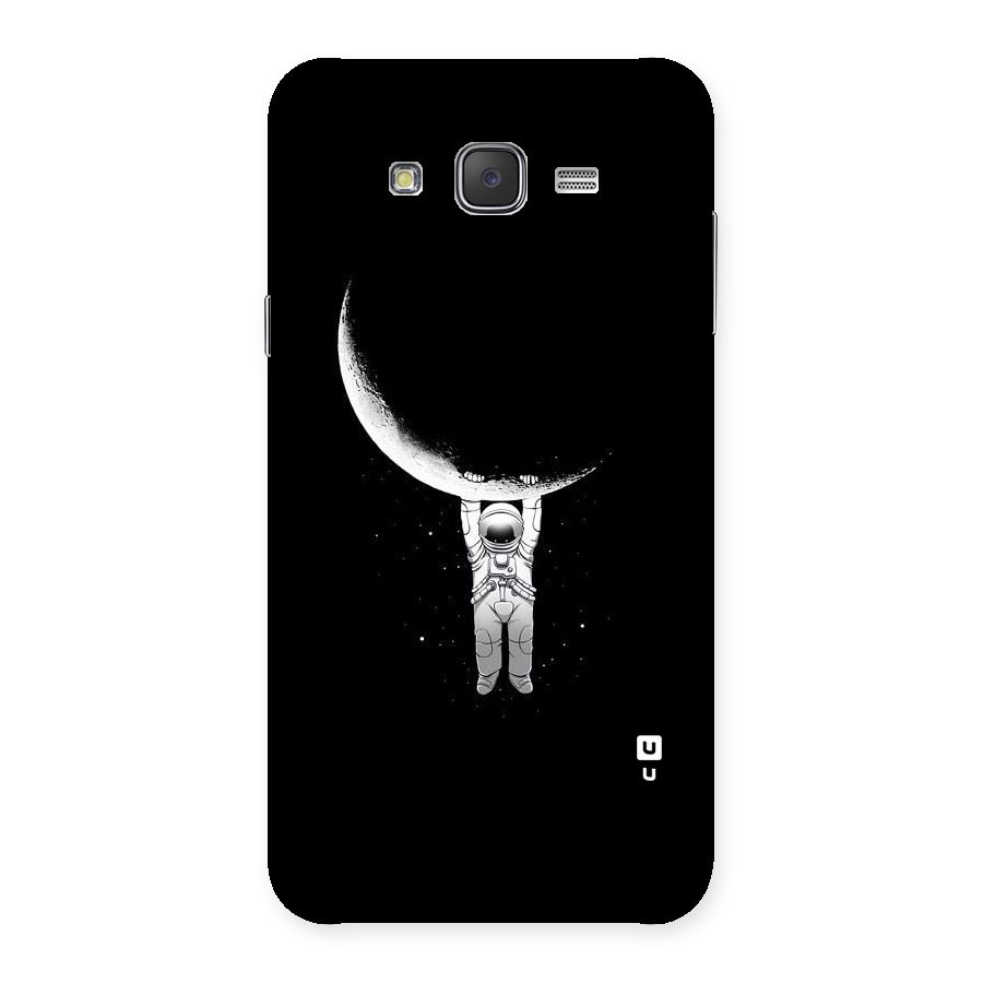 Hanging Astronaut Back Case for Galaxy J7