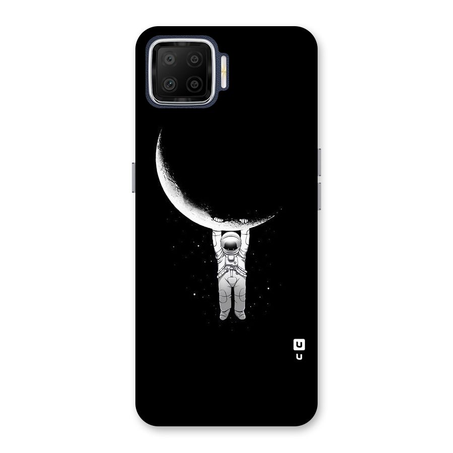 Hanging Astronaut Back Case for Oppo F17