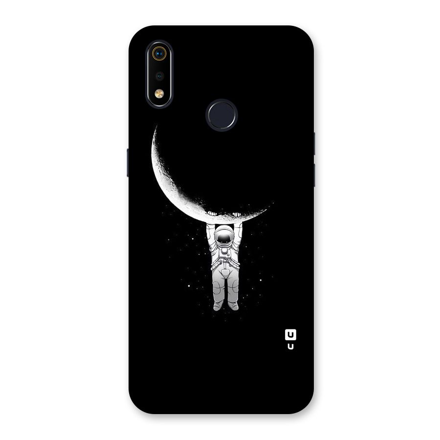 Hanging Astronaut Back Case for Realme 3i