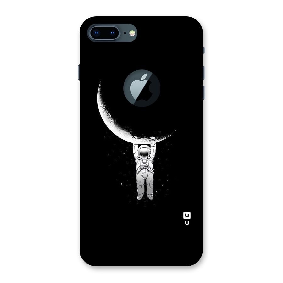 Hanging Astronaut Back Case for iPhone 7 Plus Logo Cut