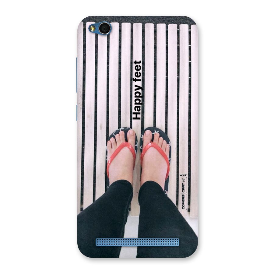 Happy Feet Back Case for Redmi 5A