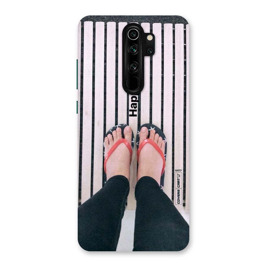Happy Feet Back Case for Redmi Note 8 Pro