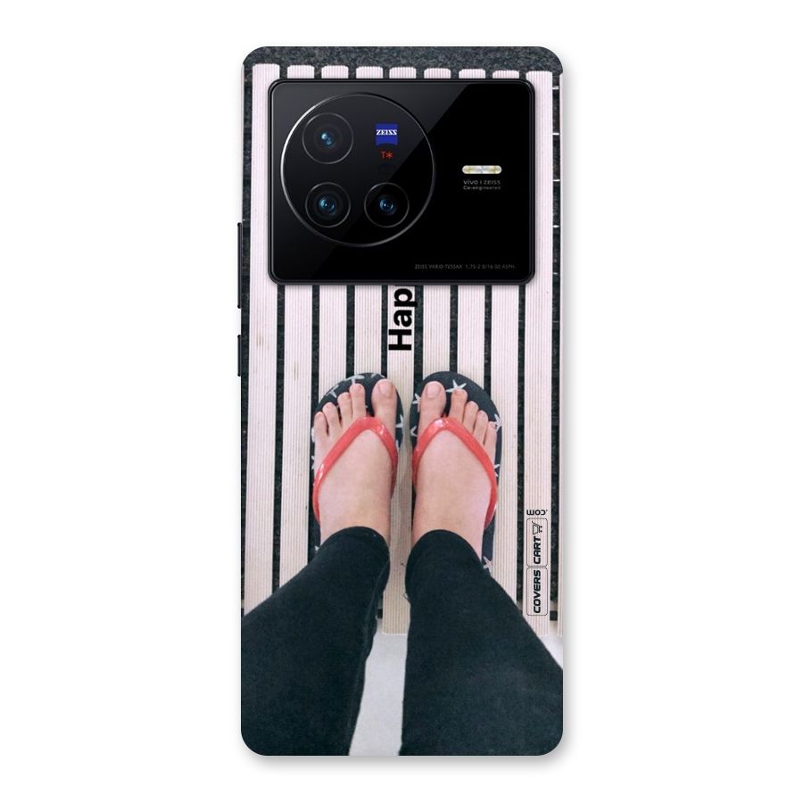 Happy Feet Back Case for Vivo X80