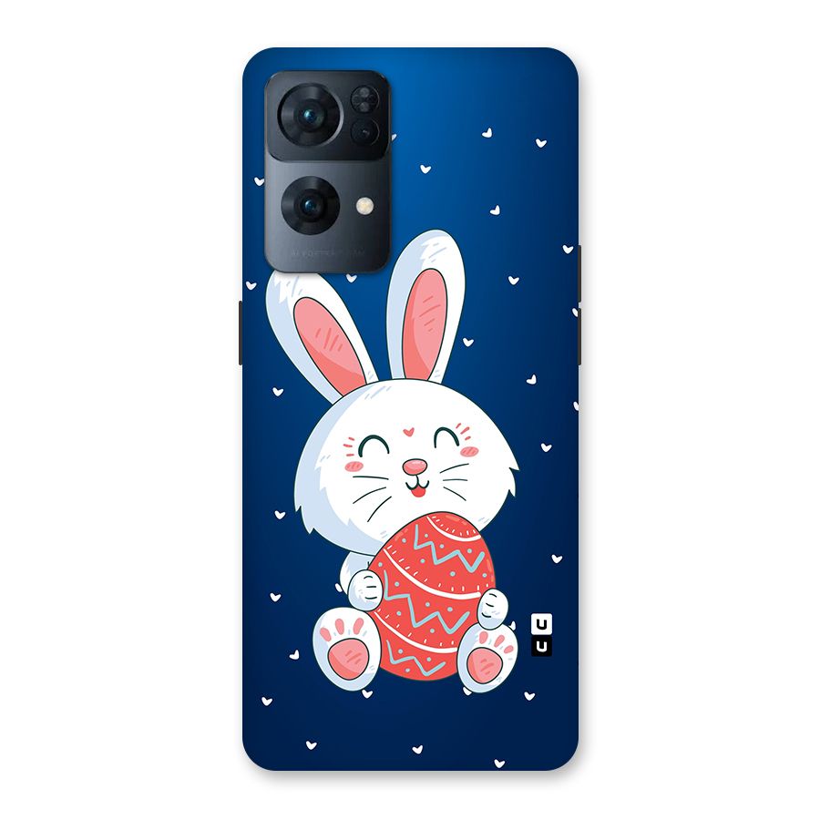 Happy Festive Bunny Back Case for Oppo Reno7 Pro 5G