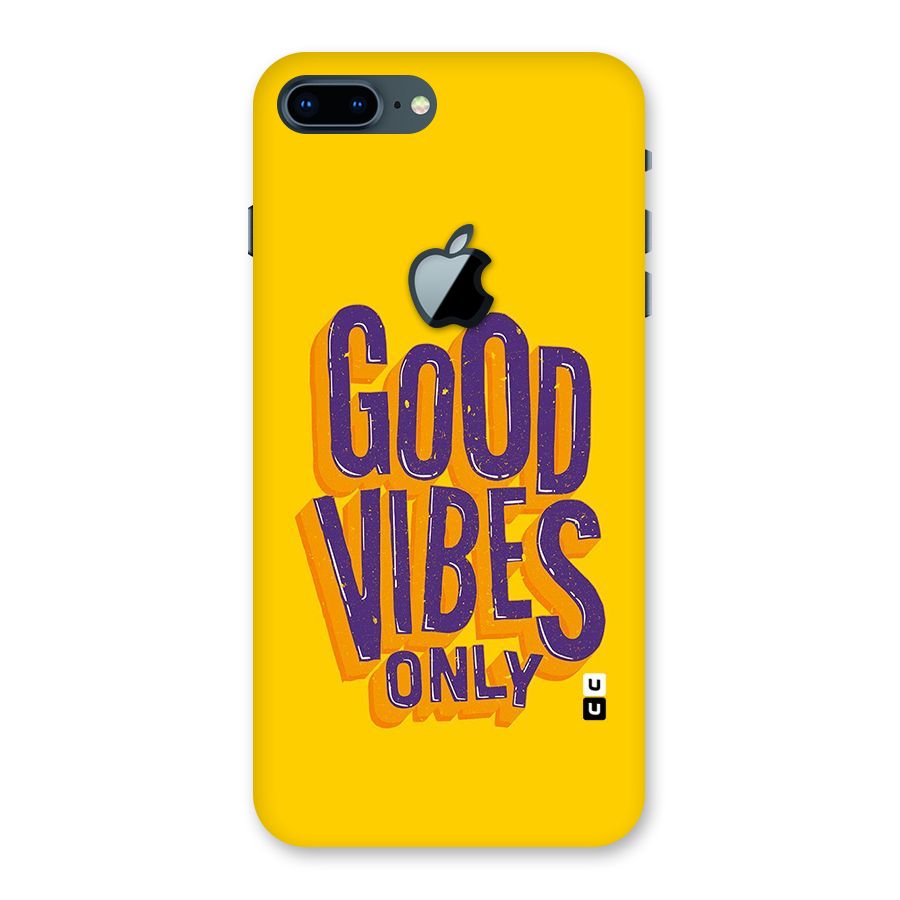 Happy Vibes Only Back Case for iPhone 7 Plus Apple Cut
