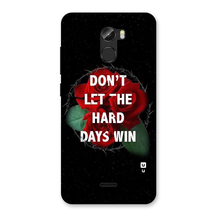 Hard Days No Win Back Case for Gionee X1