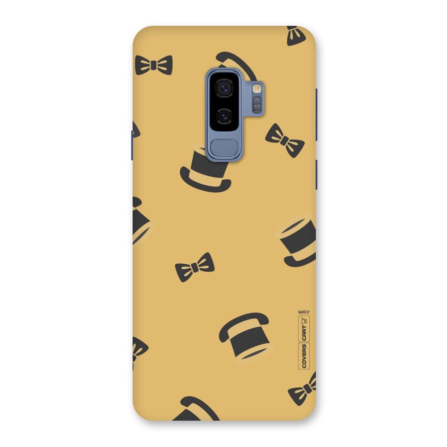 Hat and Bow Tie Back Case for Galaxy S9 Plus