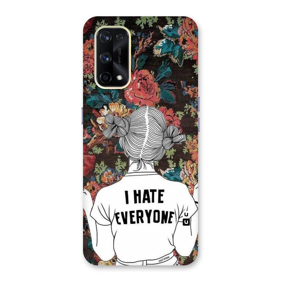 Hate Everyone Glass Back Case for Realme X7 Pro