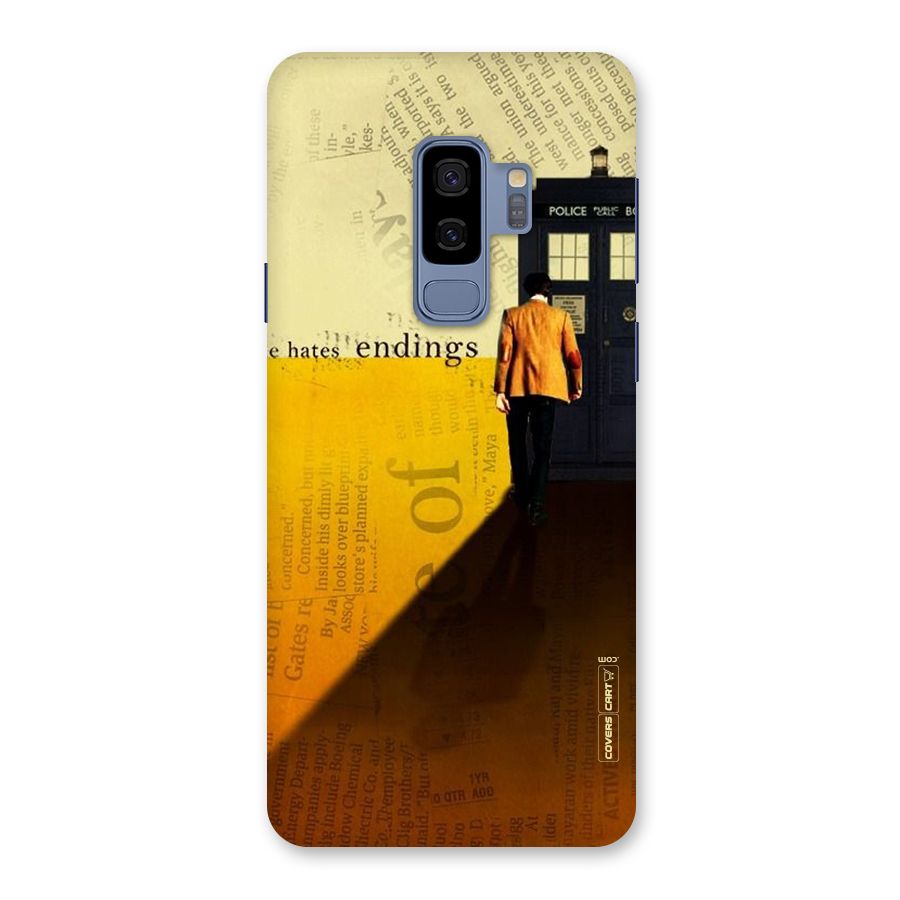 Hates Endings Back Case for Galaxy S9 Plus