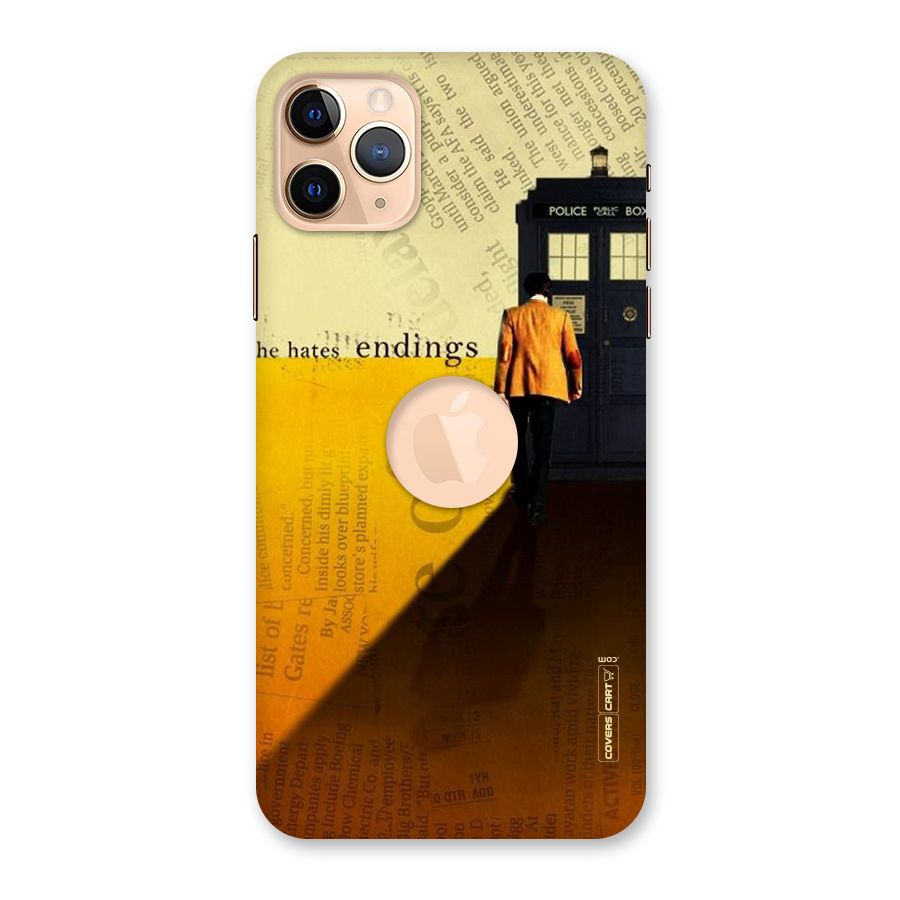 Hates Endings Back Case for iPhone 11 Pro Max Logo Cut