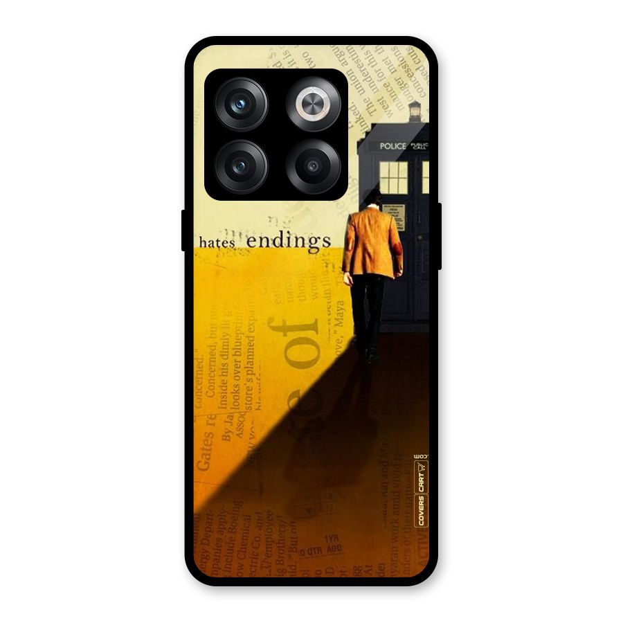 Hates Endings Glass Back Case for OnePlus 10T