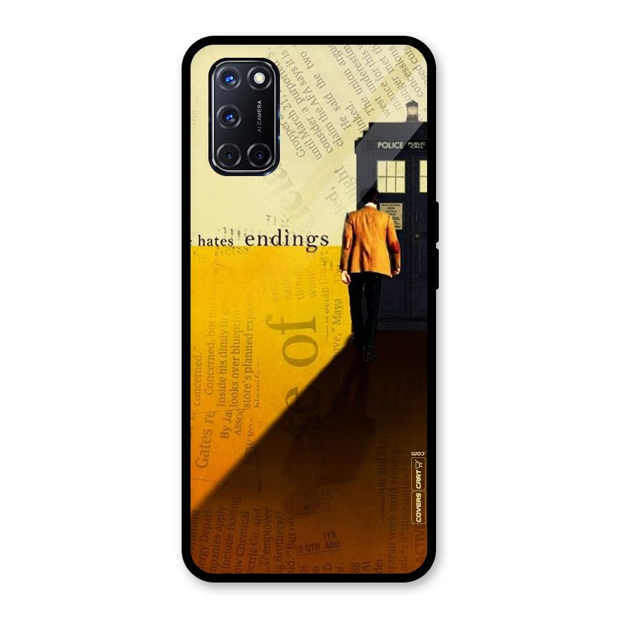 Hates Endings Glass Back Case for Oppo A52