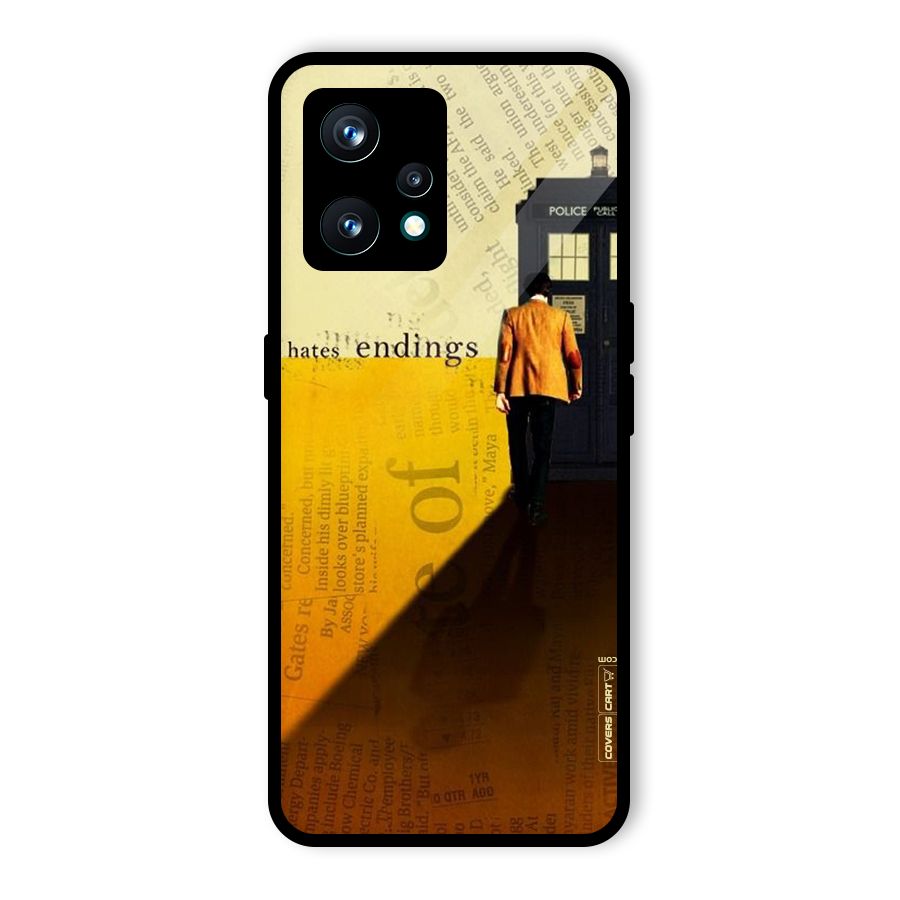 Hates Endings Glass Back Case for Realme 9 Pro Plus 5G