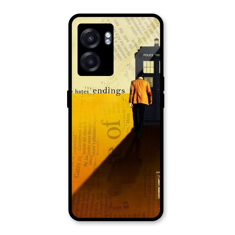Hates Endings Glass Back Case for Realme Narzo 50 5G