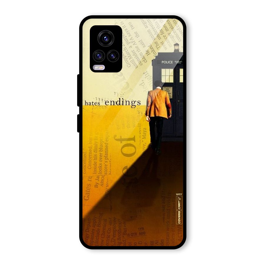 Hates Endings Glass Back Case for Vivo V20