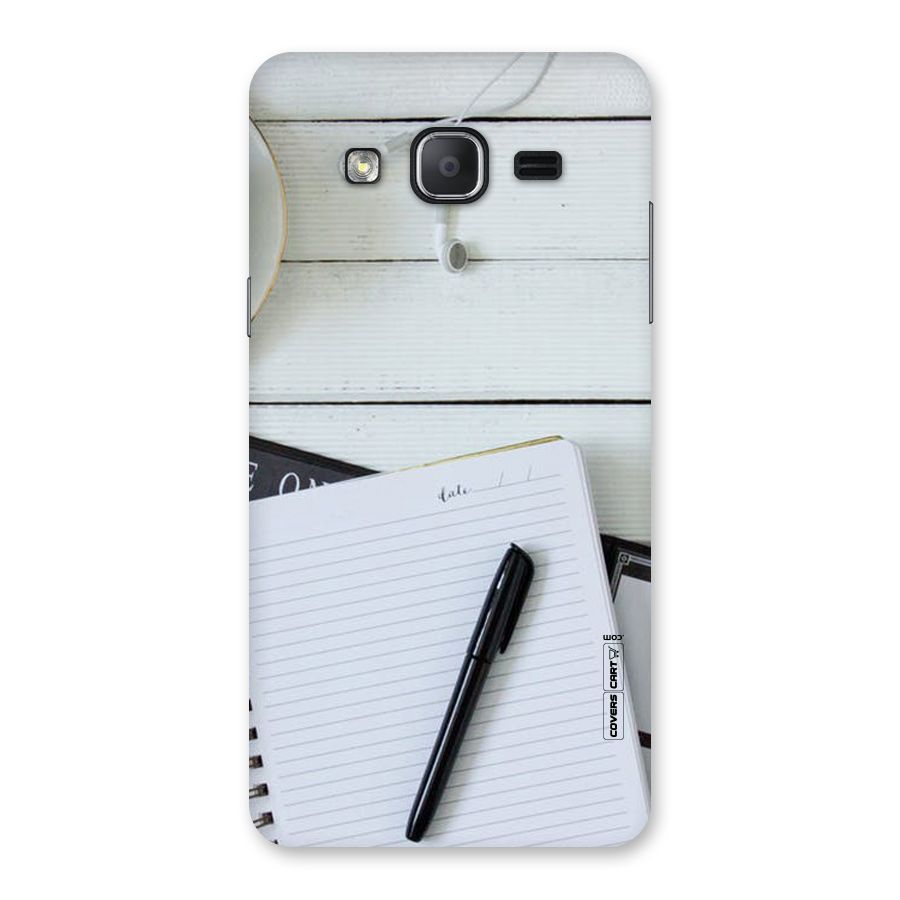 Headphones Notes Back Case for Galaxy On7 2015