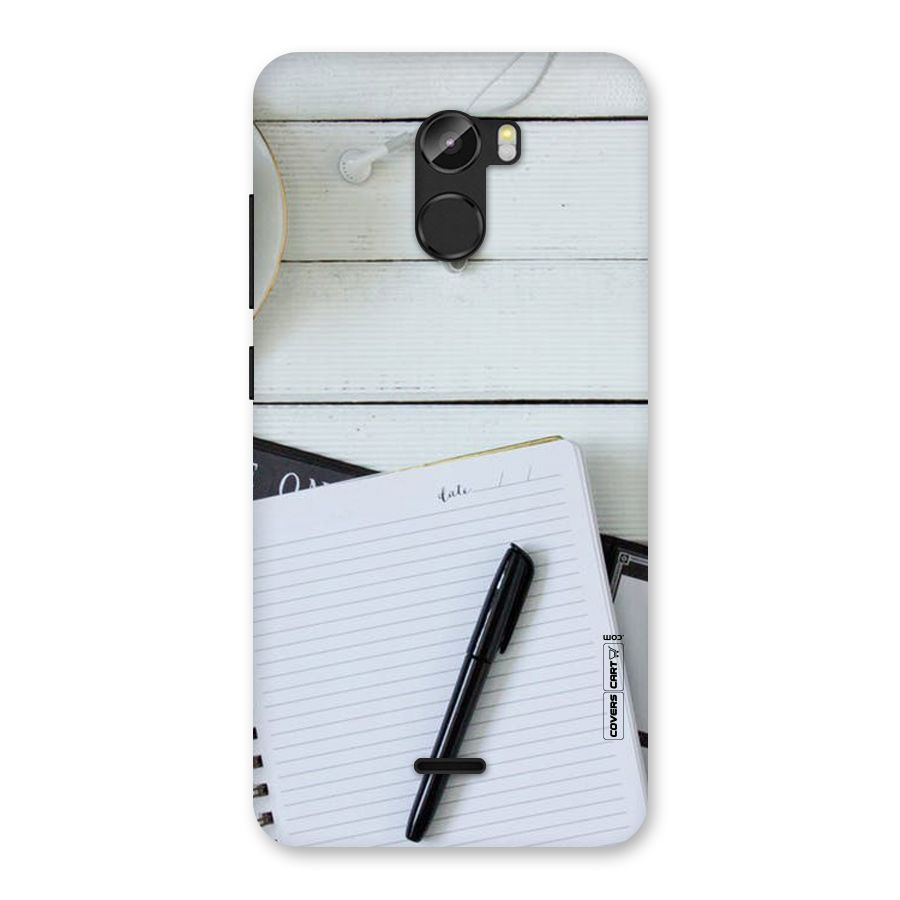 Headphones Notes Back Case for Gionee X1