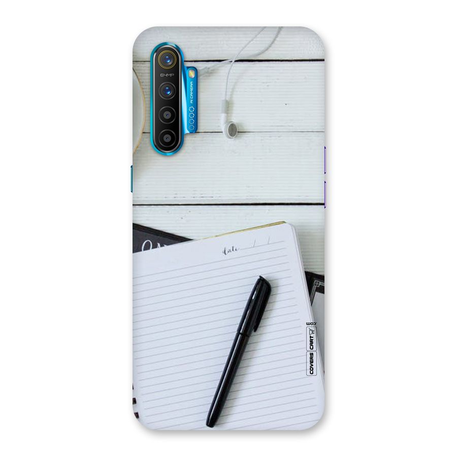 Headphones Notes Back Case for Realme XT