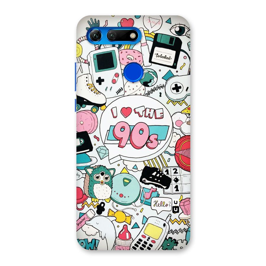 Heart 90s Back Case for Honor View 20