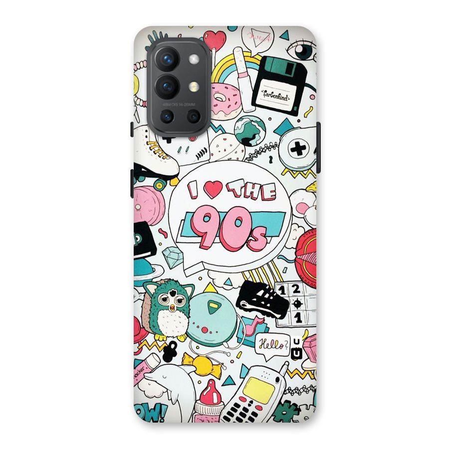 Heart 90s Back Case for OnePlus 9R