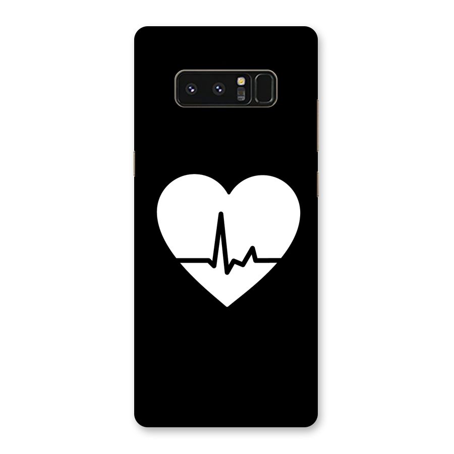 Heart Beat Back Case for Galaxy Note 8