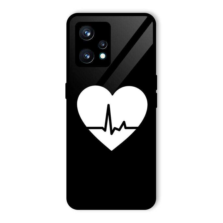 Heart Beat Glass Back Case for Realme 9 Pro Plus 5G