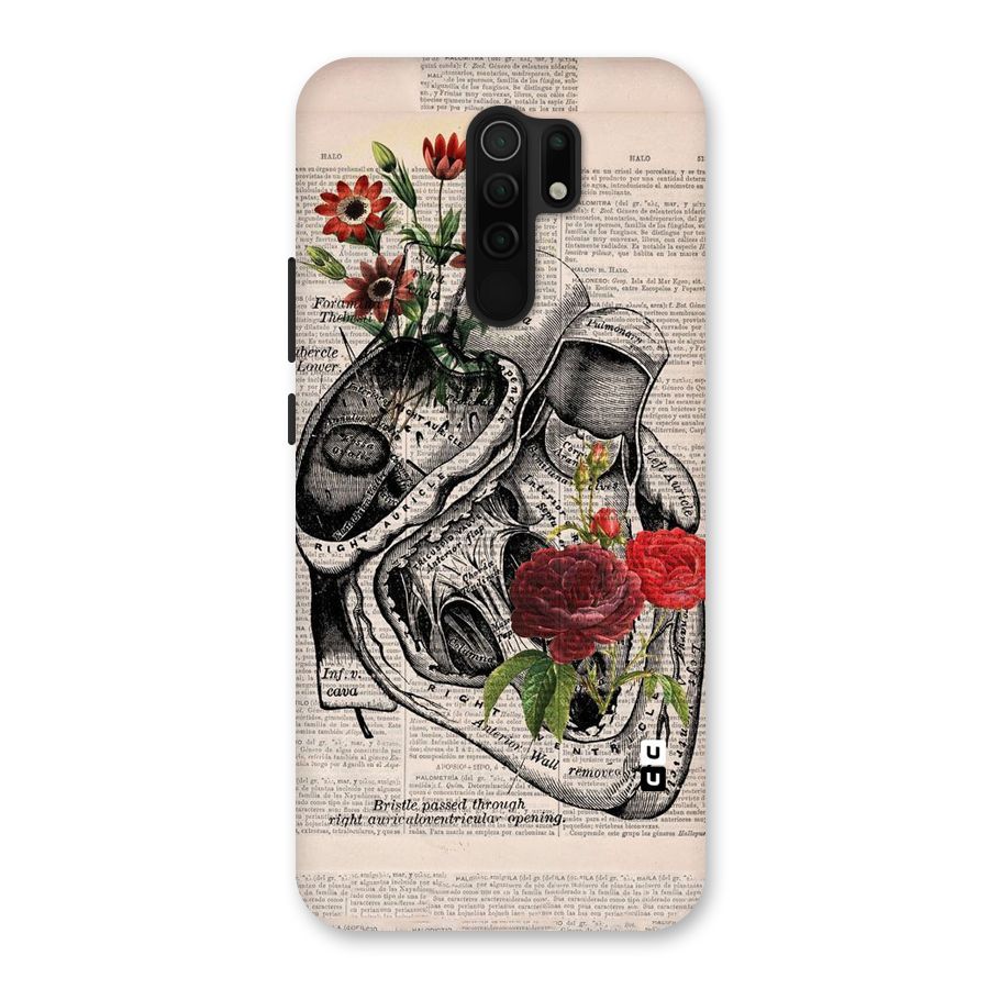 Heart Newspaper Back Case for Poco M2