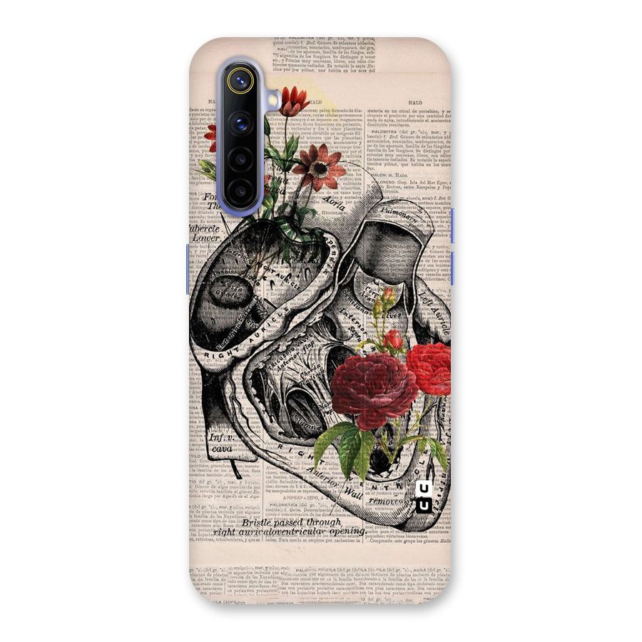 Heart Newspaper Back Case for Realme 6i