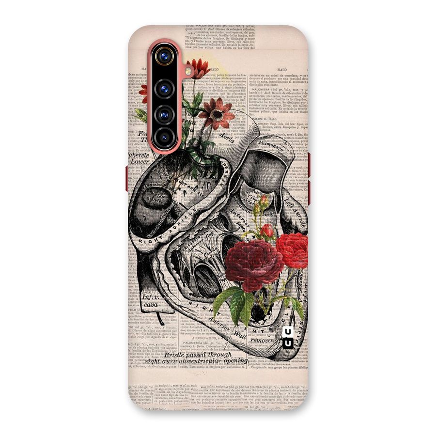 Heart Newspaper Back Case for Realme X50 Pro