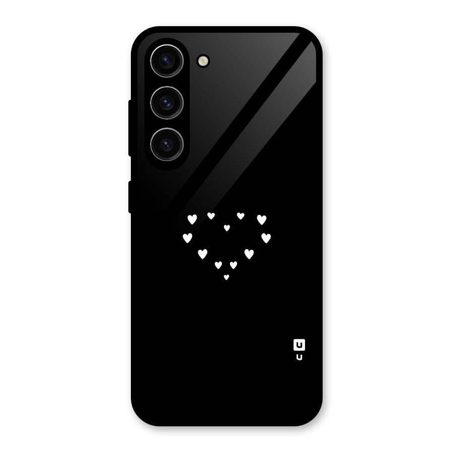 Heart of Hearts Glass Back Case for Galaxy S23