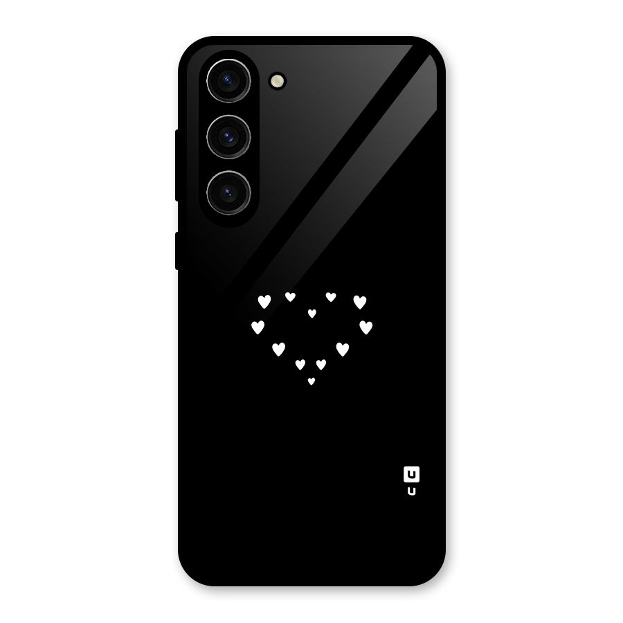 Heart of Hearts Glass Back Case for Galaxy S23 Plus