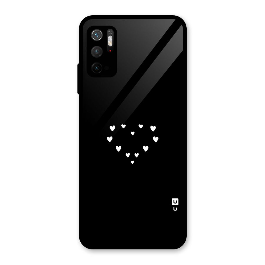 Heart of Hearts Glass Back Case for Poco M3 Pro 5G
