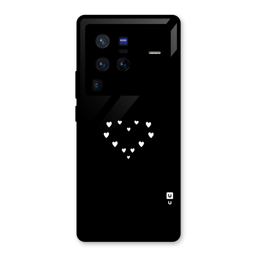Heart of Hearts Glass Back Case for Vivo X80 Pro