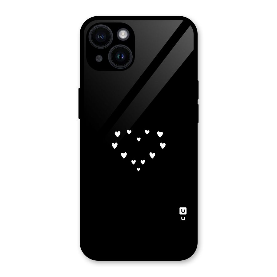 Heart of Hearts Glass Back Case for iPhone 14