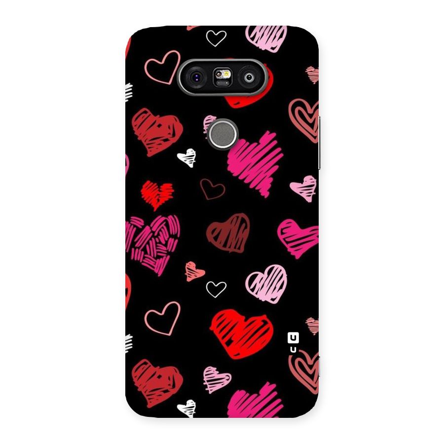 Hearts Art Pattern Back Case for LG G5