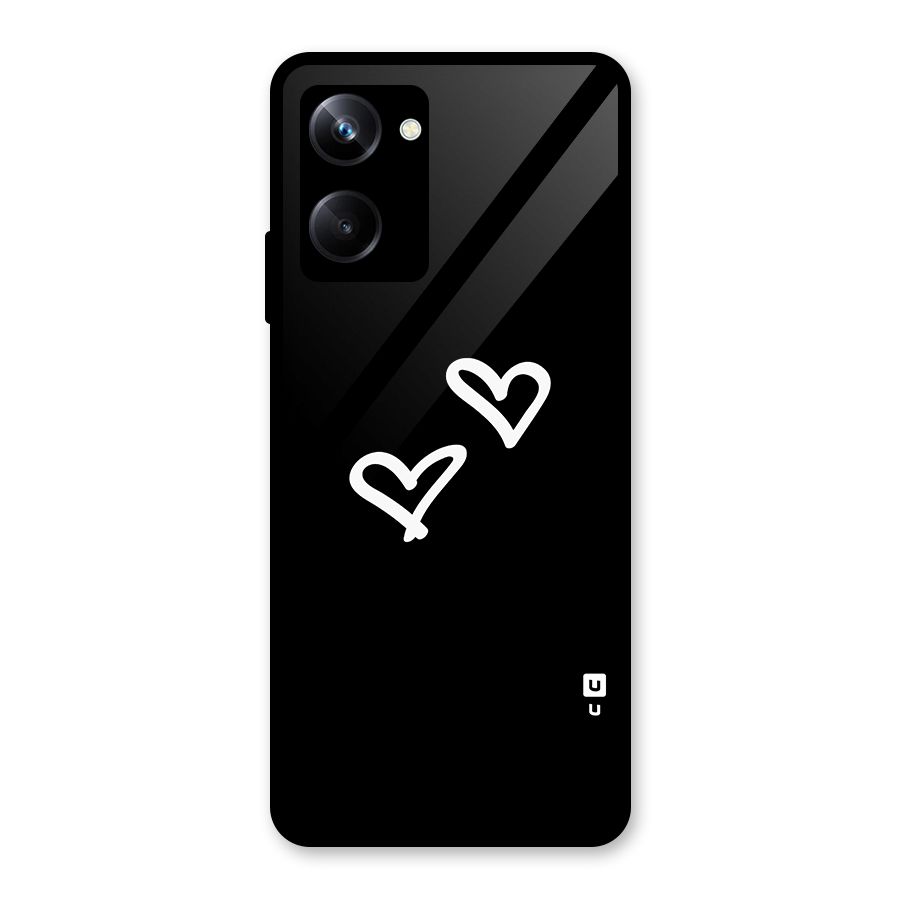 Hearts Love Glass Back Case for Realme 10 Pro