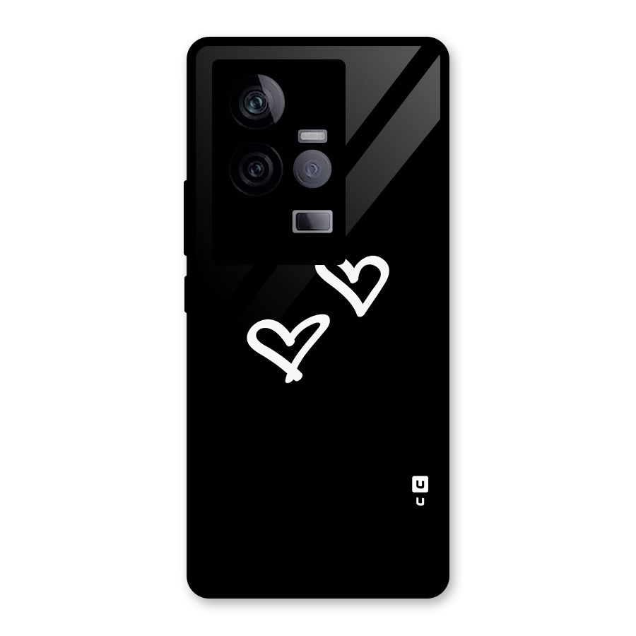 Hearts Love Glass Back Case for Vivo iQOO 11 5G