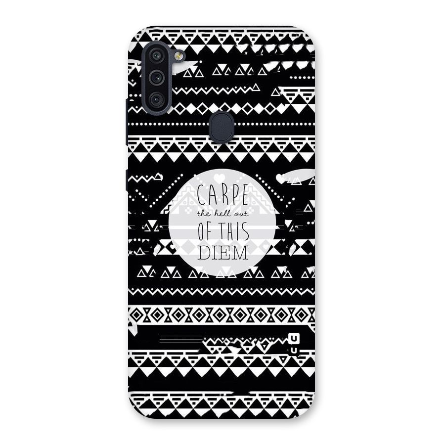 Hell Diem Back Case for Galaxy M11