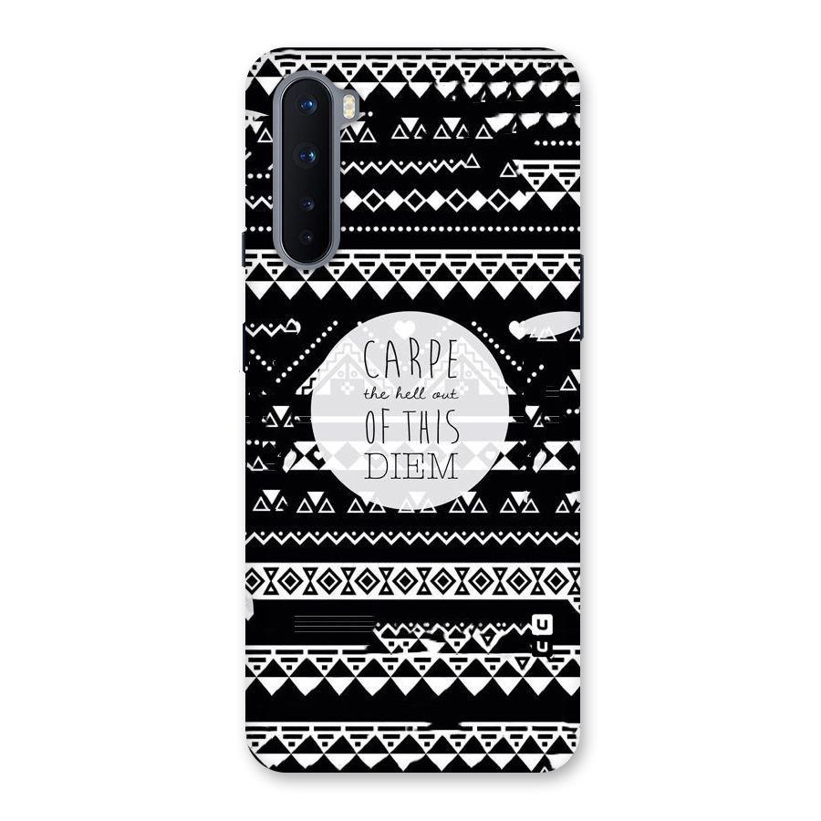 Hell Diem Back Case for OnePlus Nord