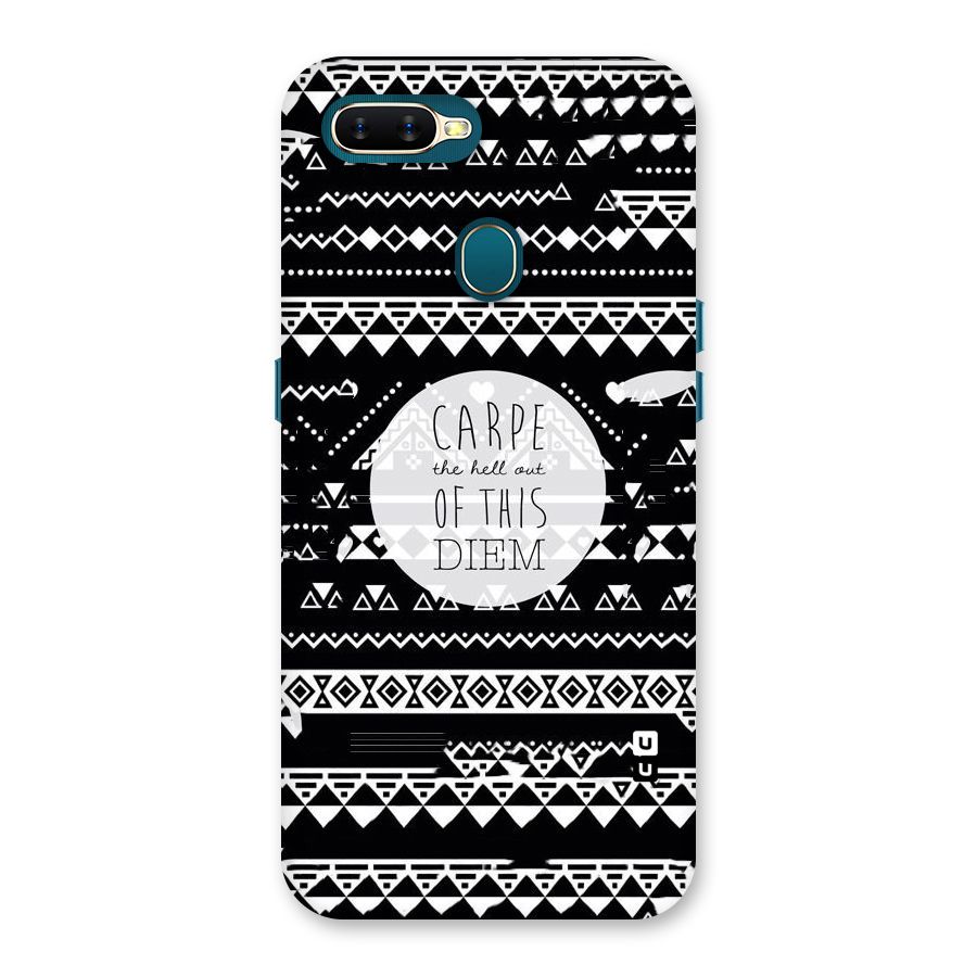 Hell Diem Back Case for Oppo A7