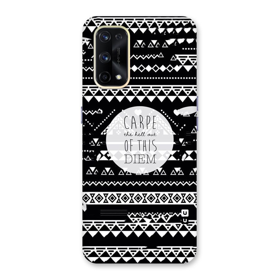 Hell Diem Glass Back Case for Realme X7 Pro