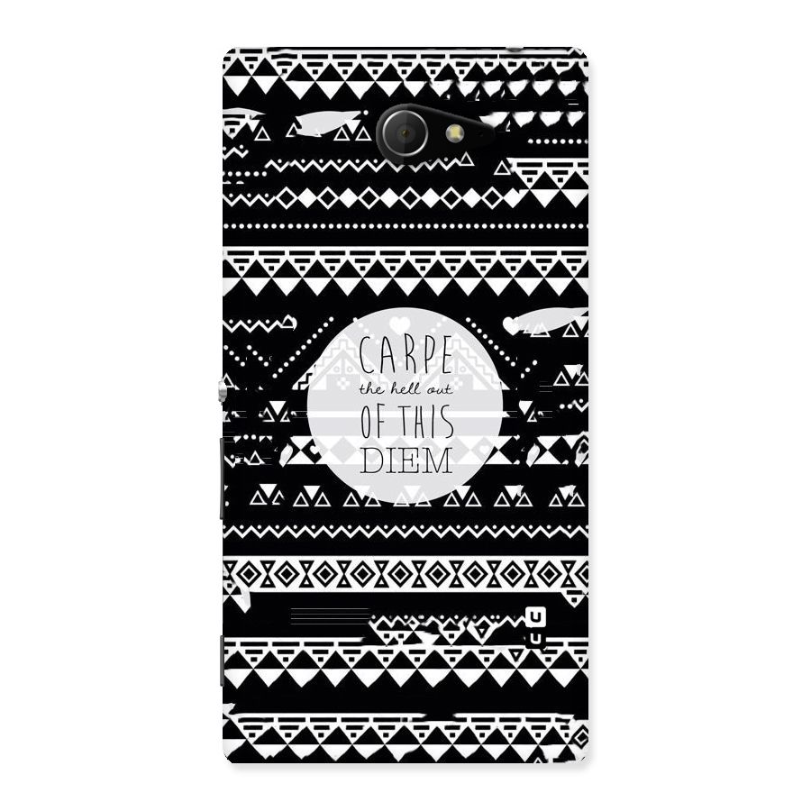 Hell Diem Back Case for Sony Xperia M2