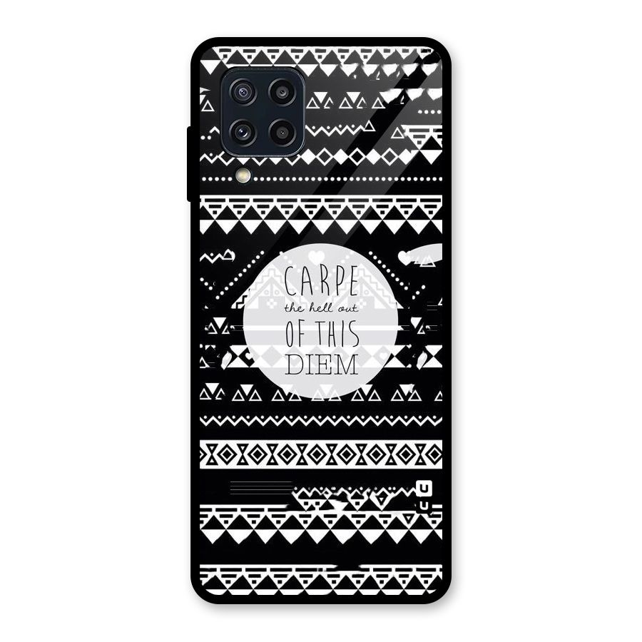 Hell Diem Glass Back Case for Galaxy M32