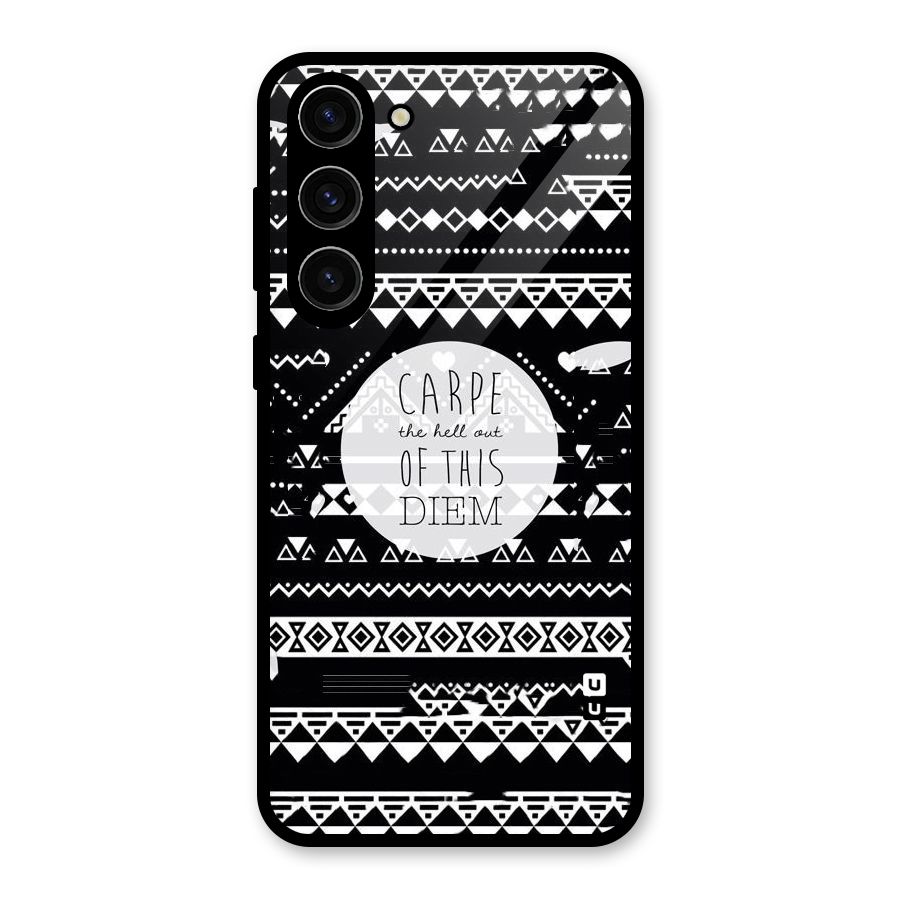 Hell Diem Glass Back Case for Galaxy S23 Plus