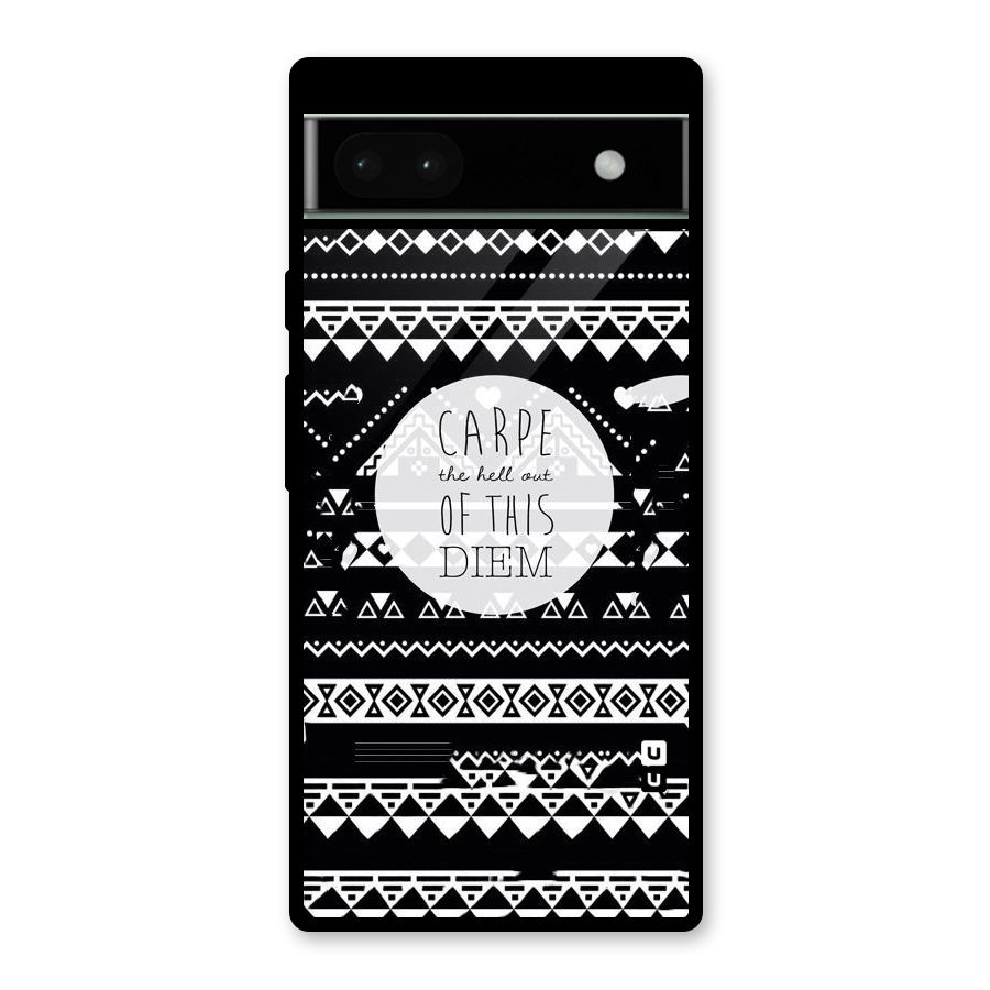 Hell Diem Glass Back Case for Google Pixel 6a