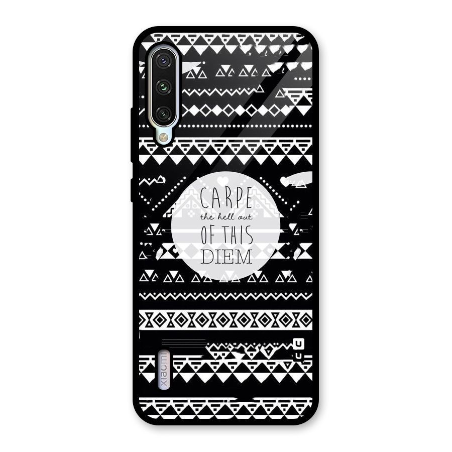 Hell Diem Glass Back Case for Mi A3