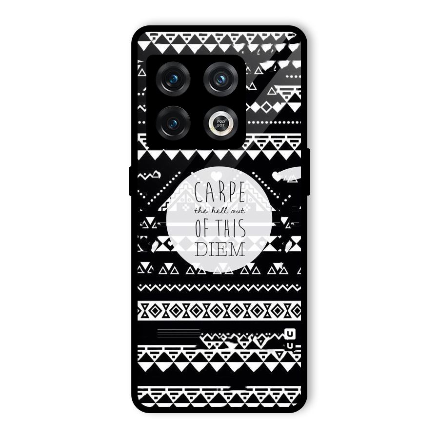 Hell Diem Glass Back Case for OnePlus 10 Pro 5G